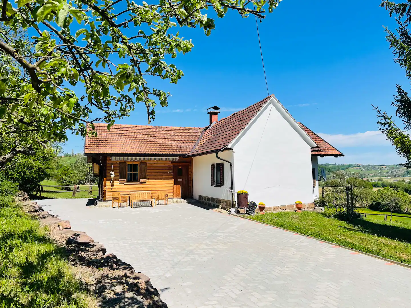Außenansicht des Ferienhauses